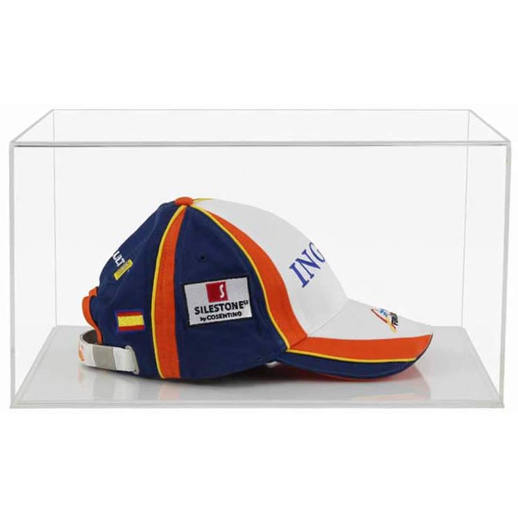 Acrylic Baseball Cap Display Case- Choice of Bases