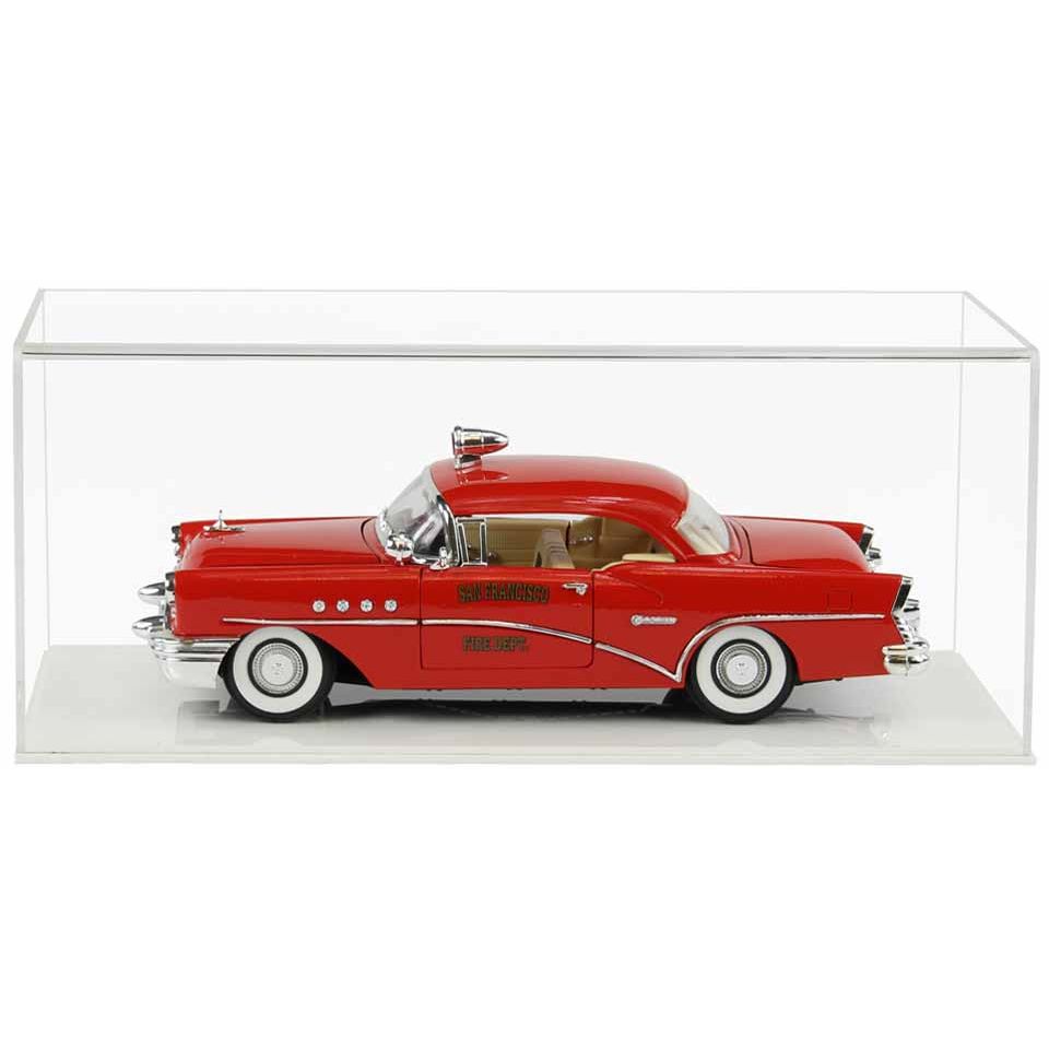 Acrylic 1:18 Scale Model Car Display Case- Choice of Bases