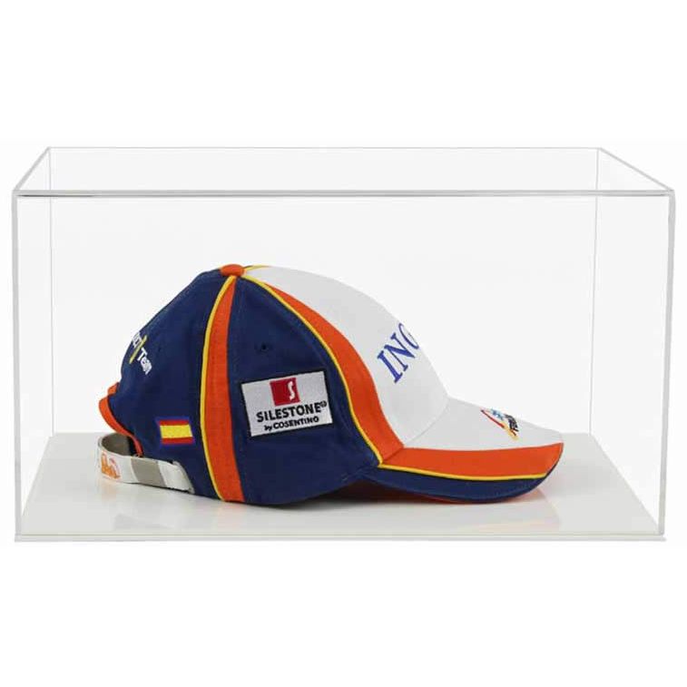 Acrylic Baseball Cap Display Case- Choice of Bases