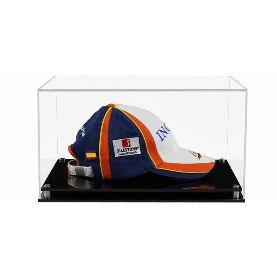 Acrylic Baseball Cap Display Case- Choice of Bases