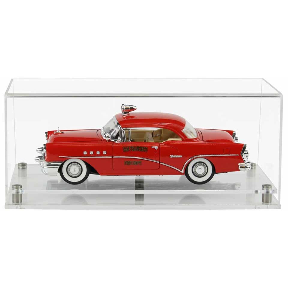 Acrylic 1:18 Scale Model Car Display Case- Choice of Bases