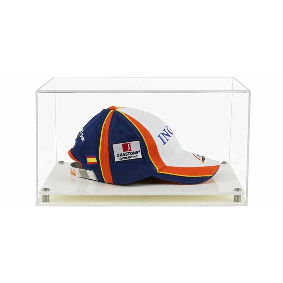 Acrylic Baseball Cap Display Case- Choice of Bases