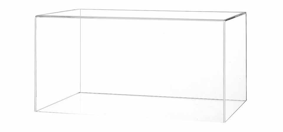 Acrylic Horizontal Boxing Glove Display Case- Choice of Bases