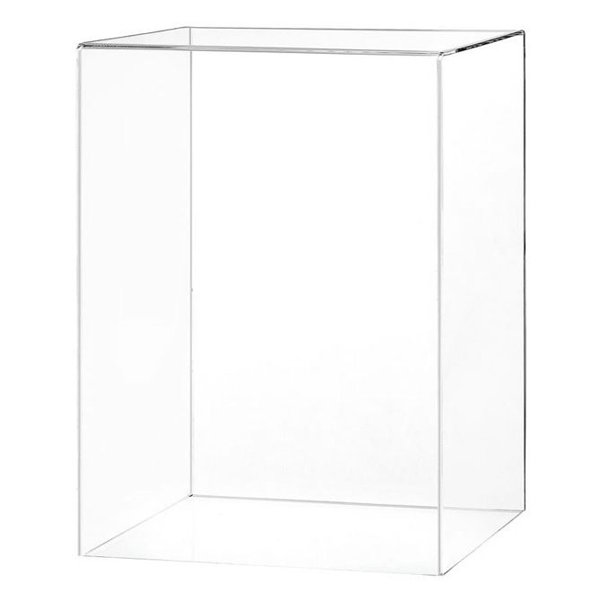 Acrylic Vertical Rugby Ball Display Case- Choice of Bases