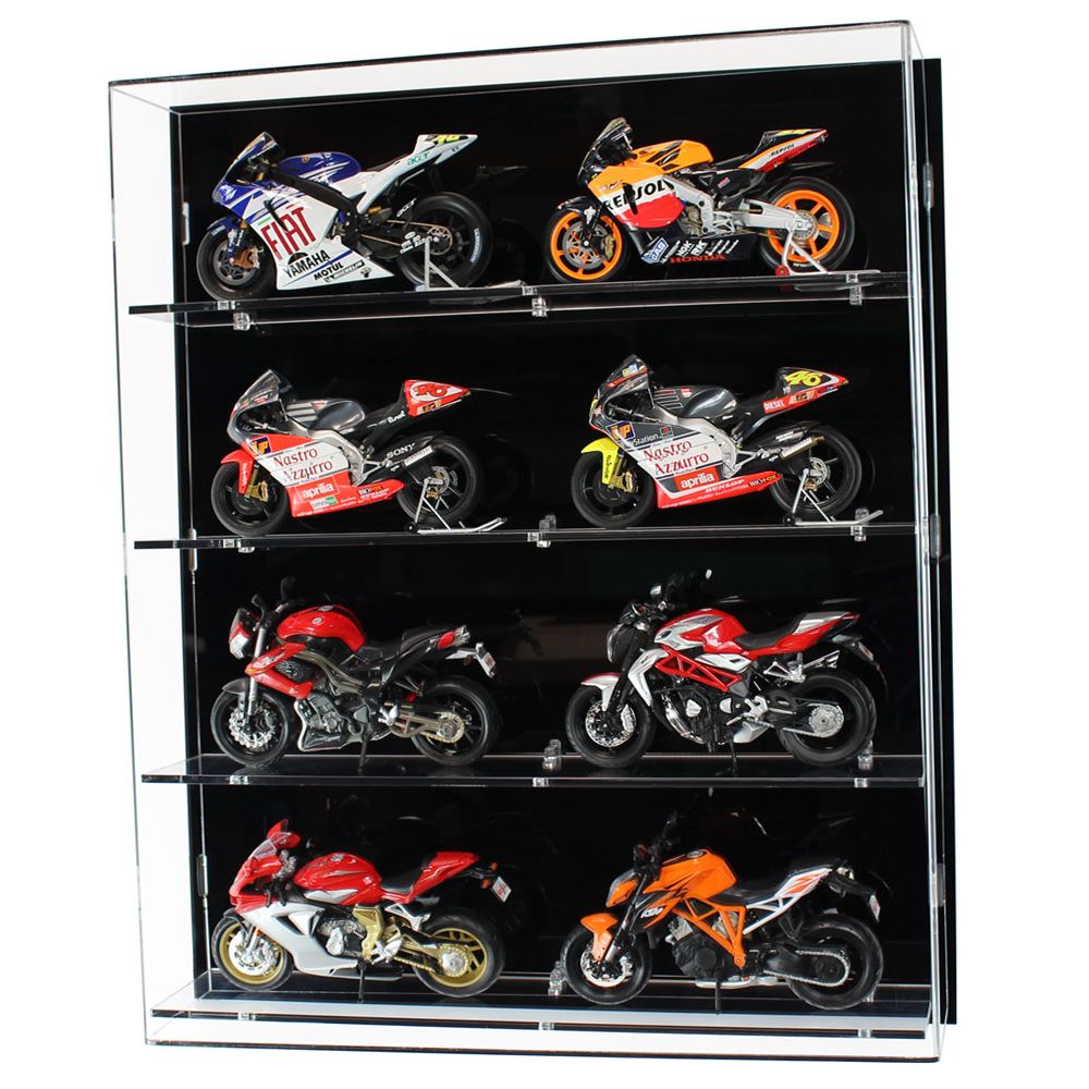 1:12 Scale Model Motorbike Wall Display Case