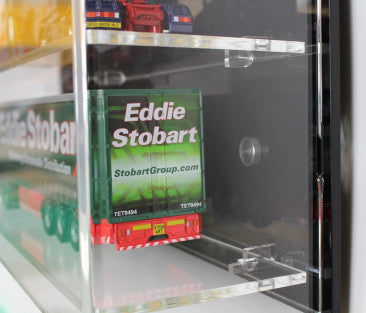 Acrylic 1:12 Scale Model Motorbike Wall Display Case Side View