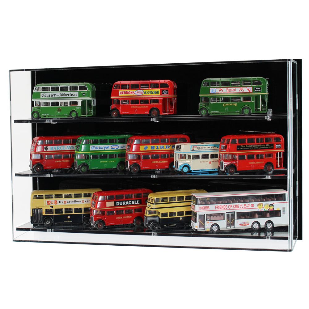 Acrylic Wall Display Case for 1:76 Scale Model Buses